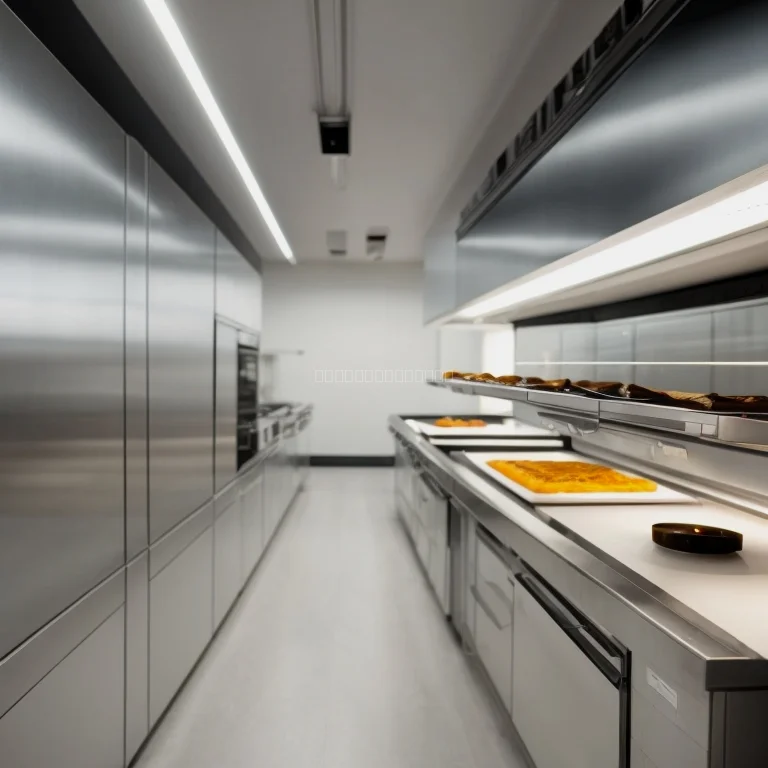 Küche mit vernetztem Ofen